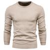 Maglione da Uomo Invernale Autunnale a 10 Colori, Girocollo Slim-Fit