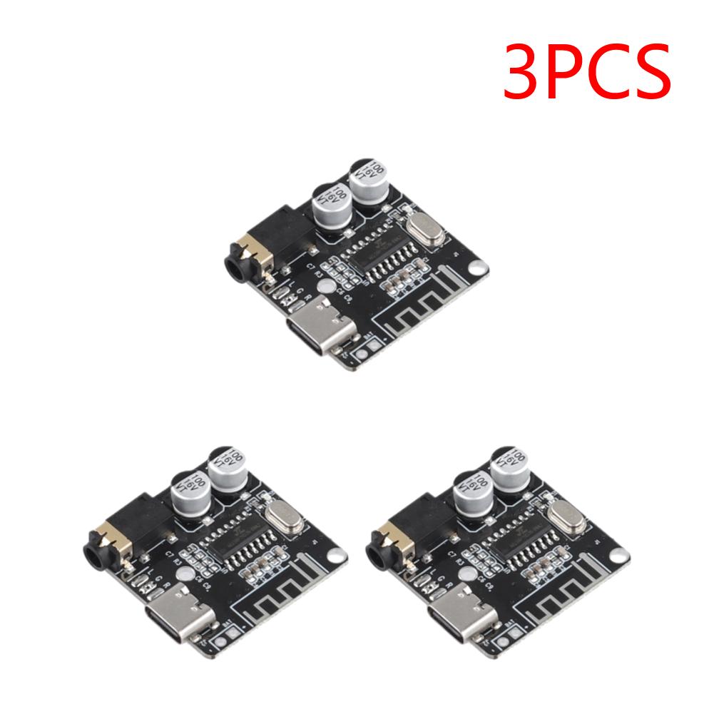 

Audio Receiver Board Bluetooth-Compatible5.0 Type-C Wireless Stereo Music Module 3.7-5V MP3 Decoding Player Board for DIY