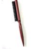 Cross-Border Triple Row Boar Bristle Styling and Teasing Comb with Pointed Tail