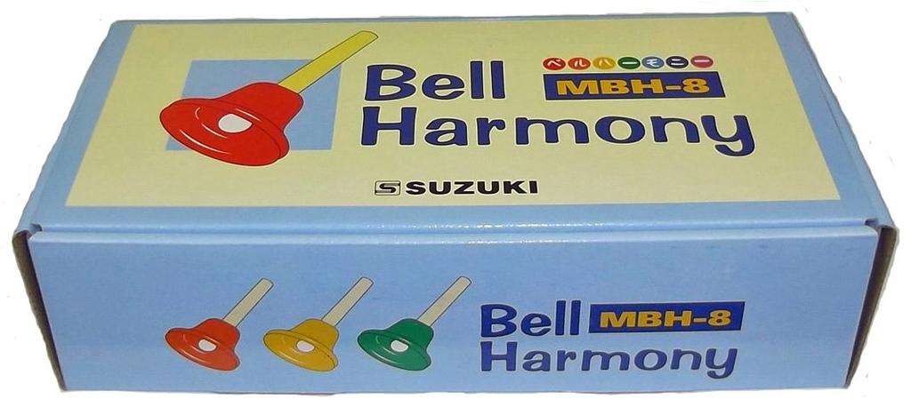 SUZUKI Bell Harmony Hand Type 8-Key Basic Set MBH-8