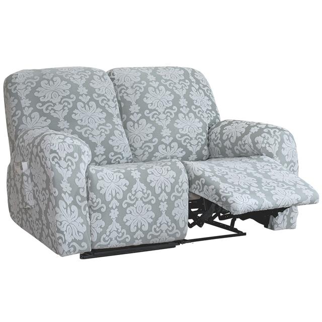 

Чехол для дивана-реклайнера из жаккарда на 1/2 места, эластичный чехол для дивана-реклайнера Lazy, все включено, моющийся чехол для дивана-реклайнера, гостиная 1 peice