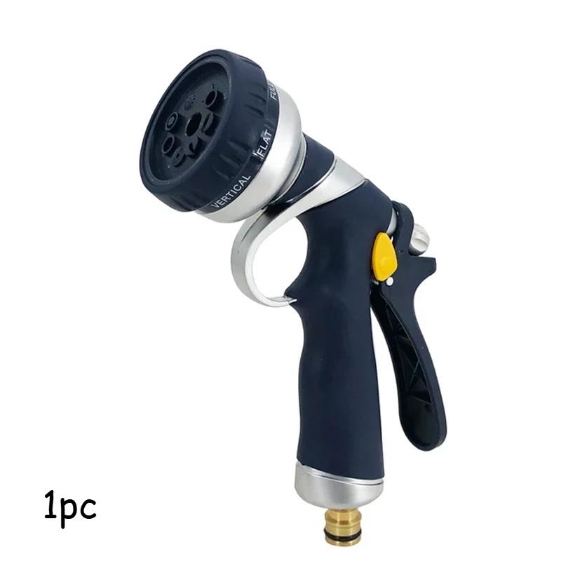 

Heavy-Duty Adjustable Spray Nozzle for Hose – High Pressure Jet Cleaner, Uses for Vehicle, Garden & Driveway Cleaning