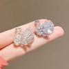 Luxurious Crystal Swan Brooch, Women's Summer Anti-glare Clasp, Exquisite Brooch, Creative Pin and Collar Pin