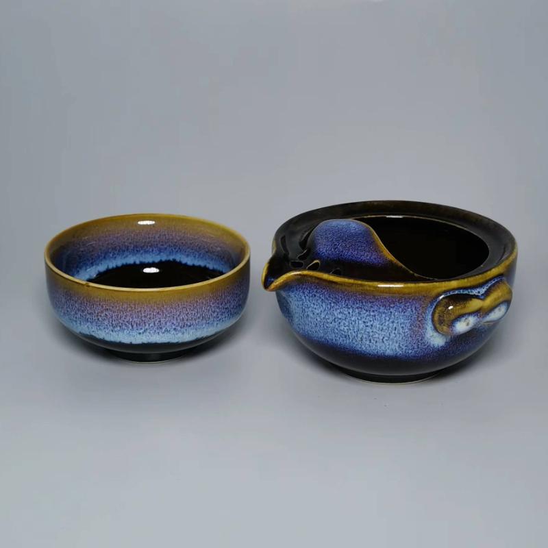 Hurtowy porcelanowy zestaw do herbaty 1 dzbanek 1 filiżanka, wysokiej jakości piękny i elegancki czajniczek Gaiwan i filiżanki łatwo podróżny czajnik