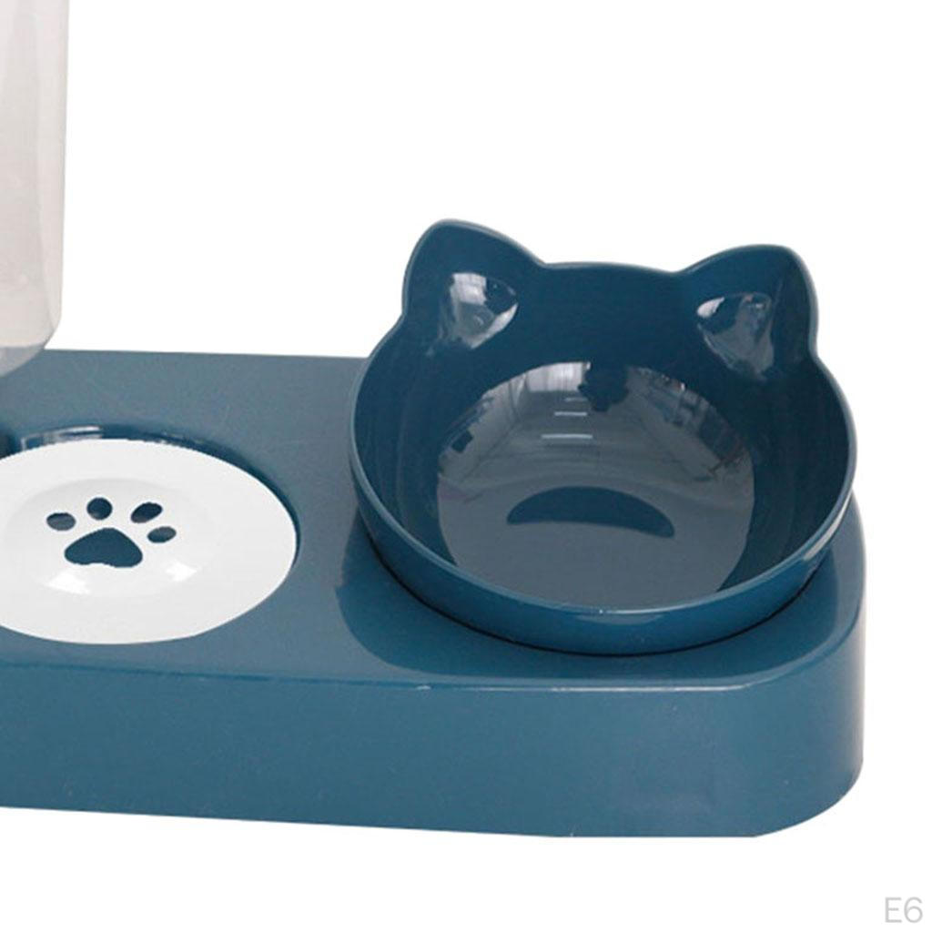 Cat Bowls Automatic Pets Feeder Food Dispenser