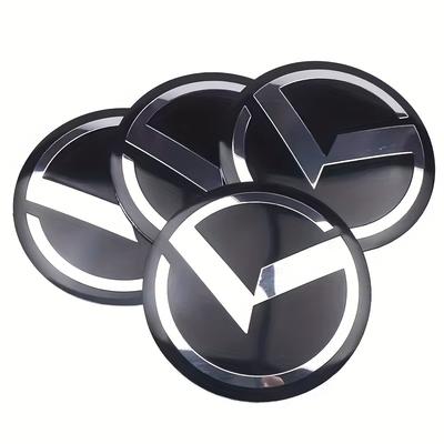 4Cps/56Mm Car Center Hub Stickers Suitable for K2, K3, K5, KX5, GT, Strong River, Optima, Sorento Car Accessories.