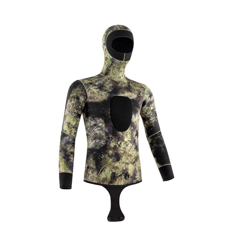 Mens 3mm 5mm Neoprene Wetsuit Scuba Diving Snorkeling Freediving Fishing Camo Thermal Protection