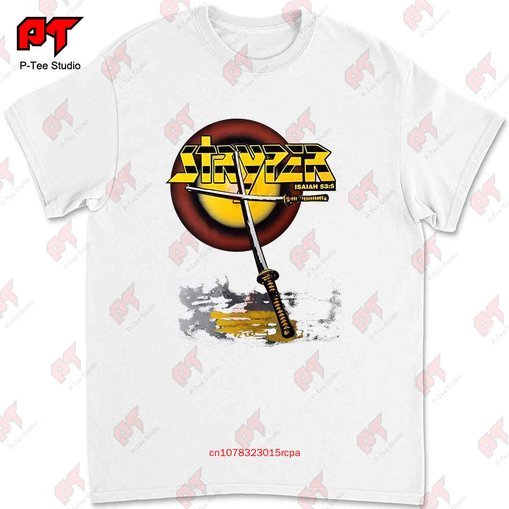 Vintage 1986 Stryper Soldiers Under Command Unisex Tour T-Shirt Groß Seltene Version Poly NGND
