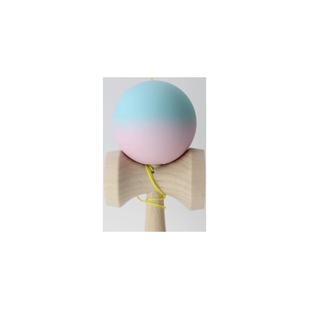 Yamagata Koubou Competition Kendama Oozora Certified by Japan Kendama Association Matte Light Blue Pink