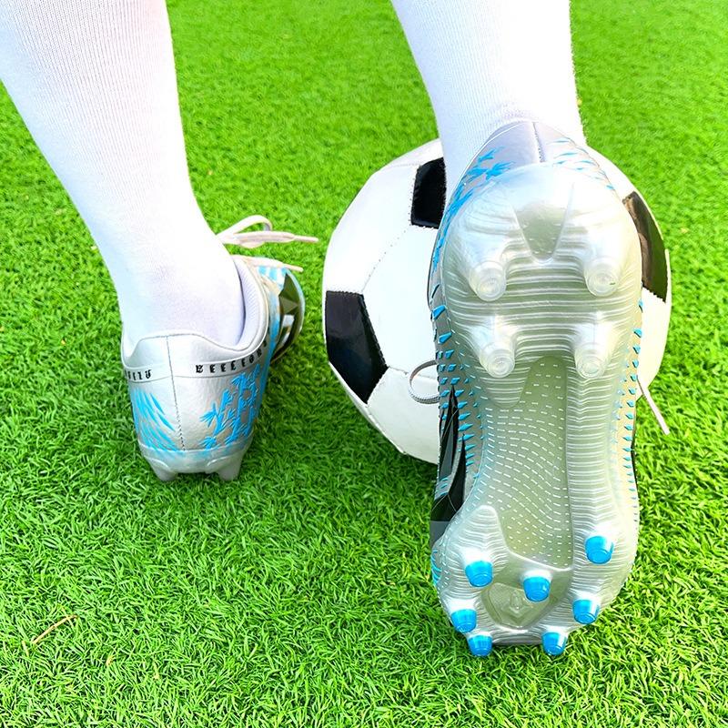 Neue Fußballschuhe Herren Low-Top Rasen gebrochene Stollen lange Stollen Jugend Trainingsspiel Fußballschuhe