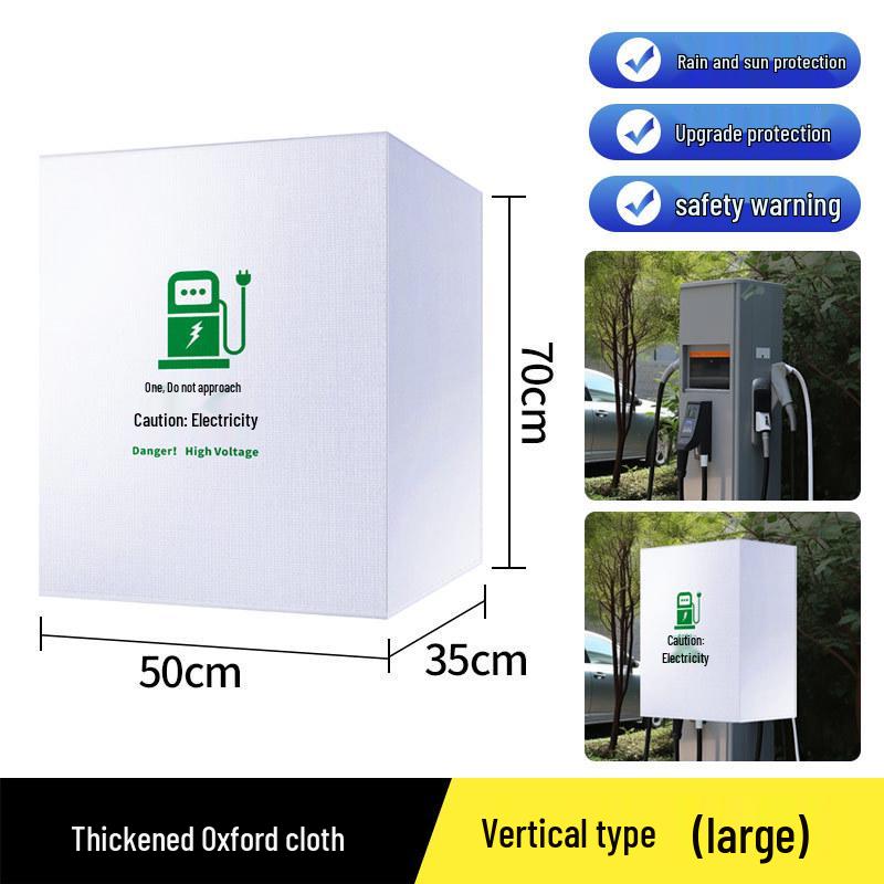 Premium Rainproof & Dustproof Cover for EV Charging Stations - Outdoor Waterproof Electrical Box Sleeve
