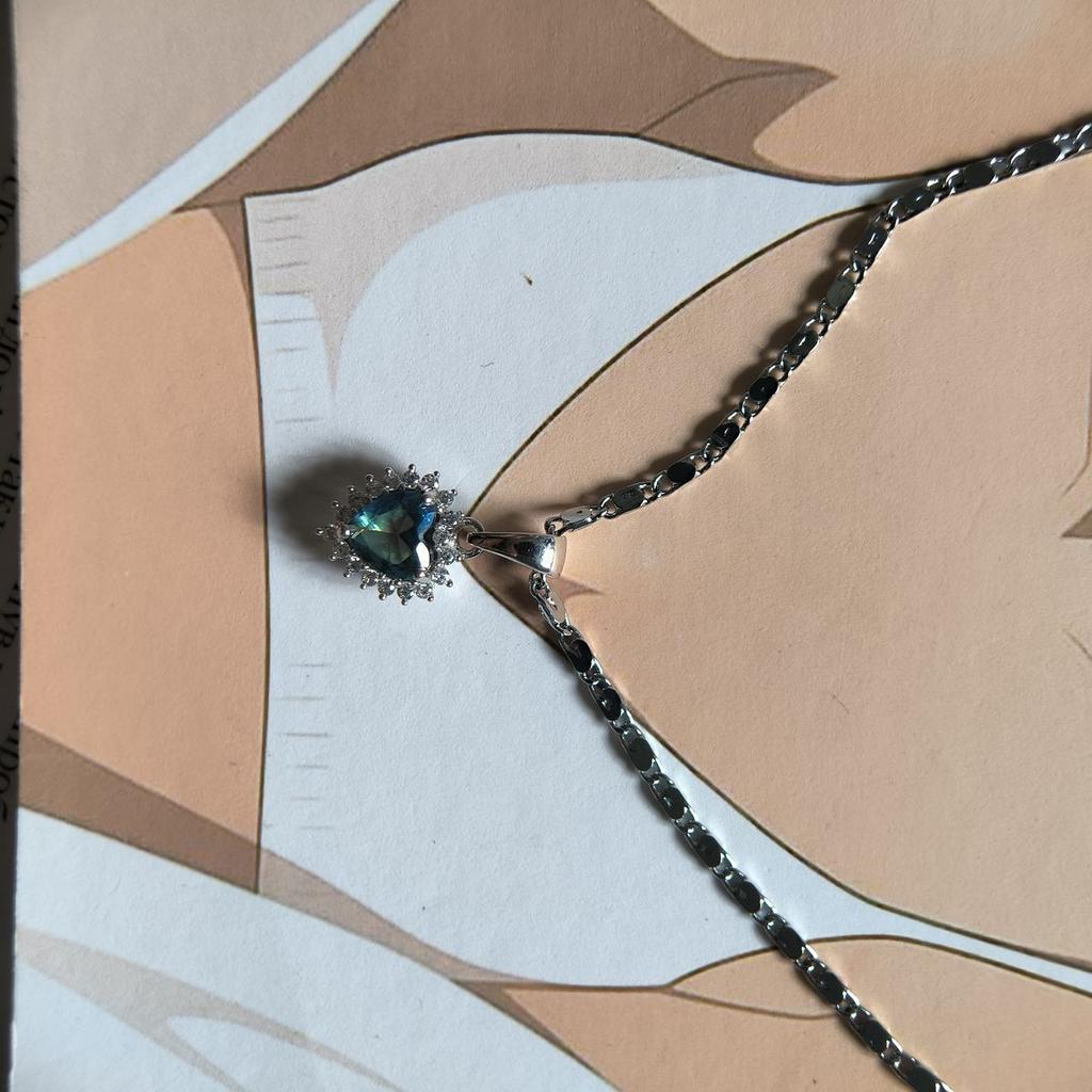 Серебряная подвеска с мистик топазом 0.801ct (2191193)
