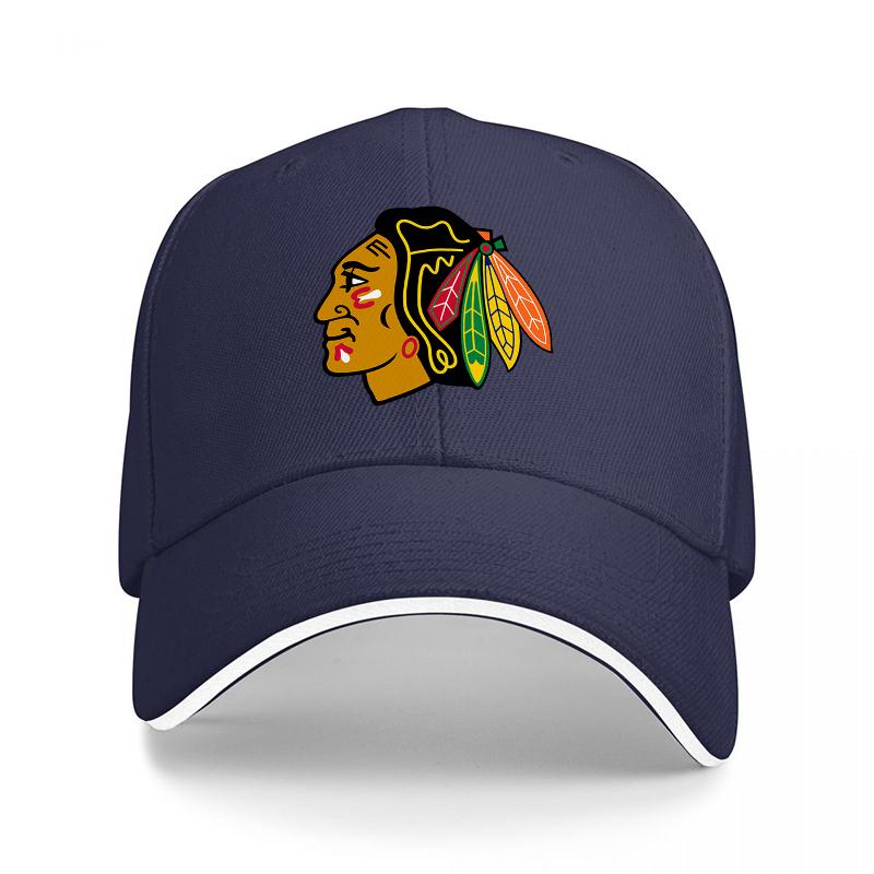 

Chicago Blackhawks Logo Baseball Cap Black Adjustable Hat with Team Emblem for Fans and Sports Enthusiasts Adjustable