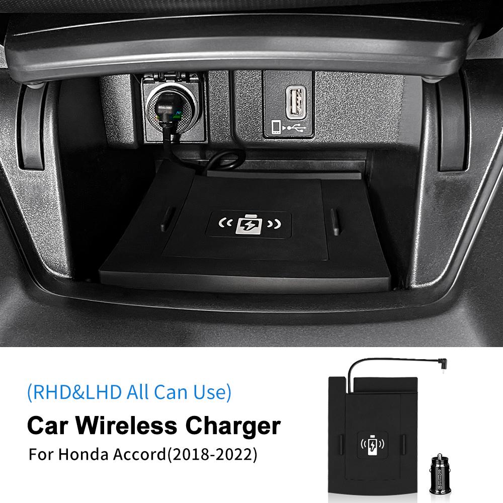 Wireless Charger Board For Honda Accord 10th 11th gen 2018-2020 2025 2025 2025 2025 15W Fast Charging Holder Car Accessories