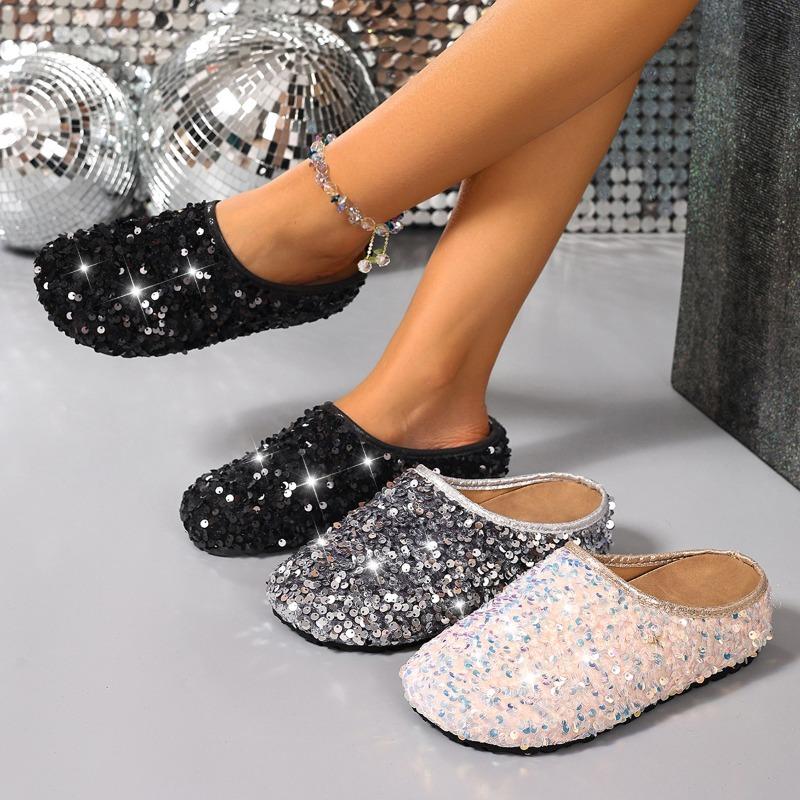 

Baotou Shoes Half Slippers Flip-flops Flip-flops 36 чорний