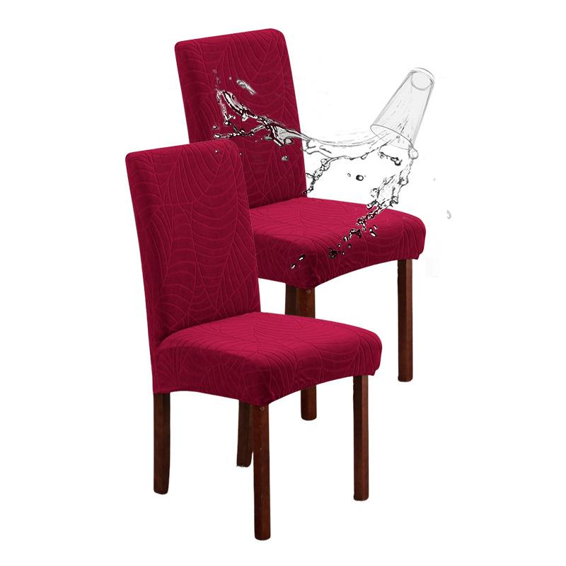 100% Waterproof Chair Covers for Dining Room, Stretch Parson Chair Slipcovers for Chairs, Washable Chair Protectors for Kitchen, Hotel, Restaurant