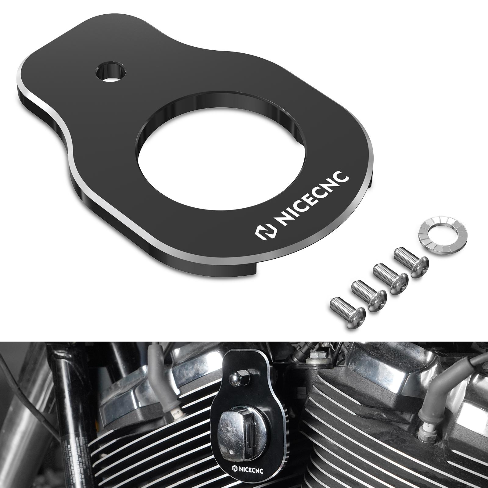 Кронштейн для переноса замка зажигания для Harley Road King/Special FLHR FLHRXS Street Glide Special FLHX FLHXS Ultra Limited FLHTK