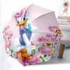 1pc Daisy Duck Automatic Opening and Closing Folding - A Good Choice for Gifts, Fashionable and Convenient Umbrella With Cute Cartoon Charac