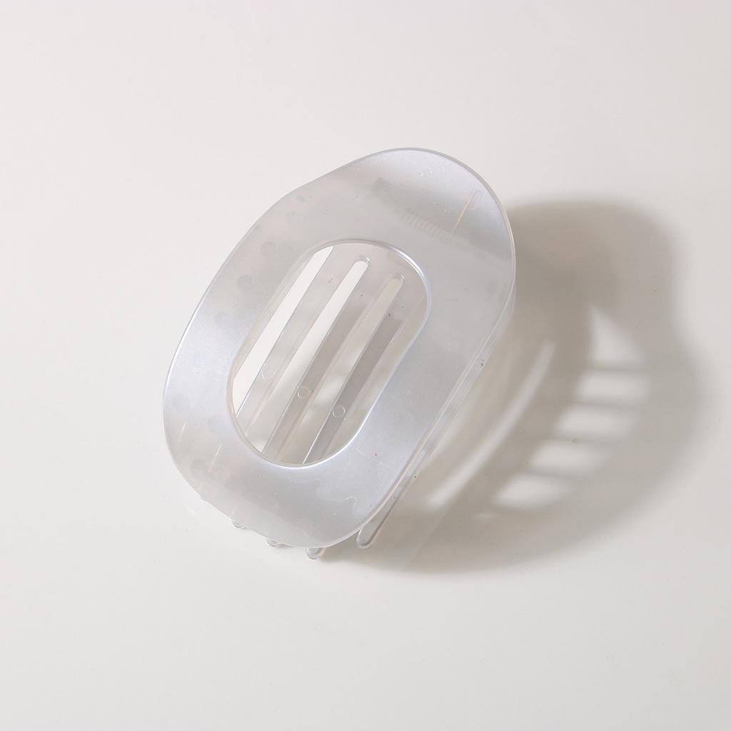 Forcina piatta ovale a becco d'anatra, clip per la parte posteriore della testa, presa forte, clip semplice, accessori per capelli