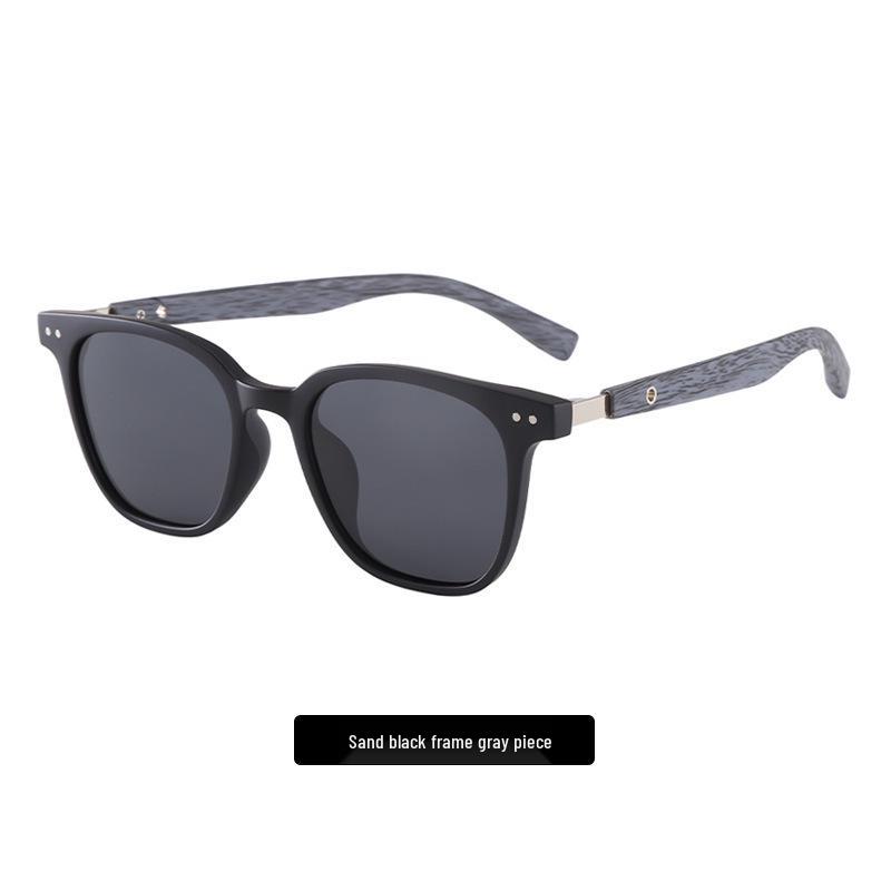 High-End 2025 Polarized Wood Grain Sunglasses: Women s & Men s Fashion UV Protection Eyewear
