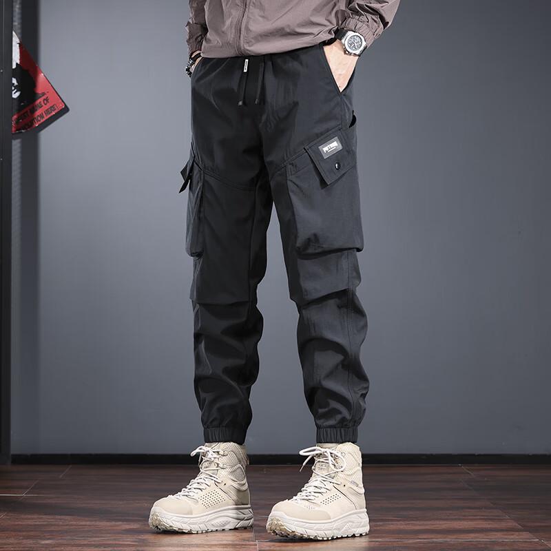 Jieleinuo Men s Outdoor Waterproof Cargo Jogger Pants XL