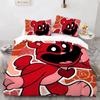 S-smiling Critters Cartoon Bedding Sets Exquisite Bed Supplies Set Duvet Cover Comforter Set Bedding Set Luxury Birthday Gift