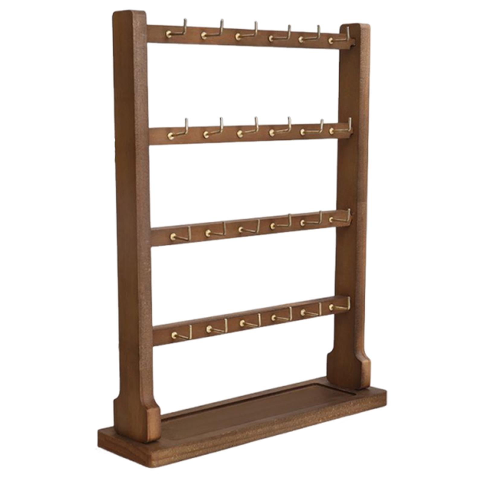 

Household Bracelet Storage Rack Multi-Layer Earring Pin Brooch Organizer Simple Jewelry Storage Shelf for Closet Dresser