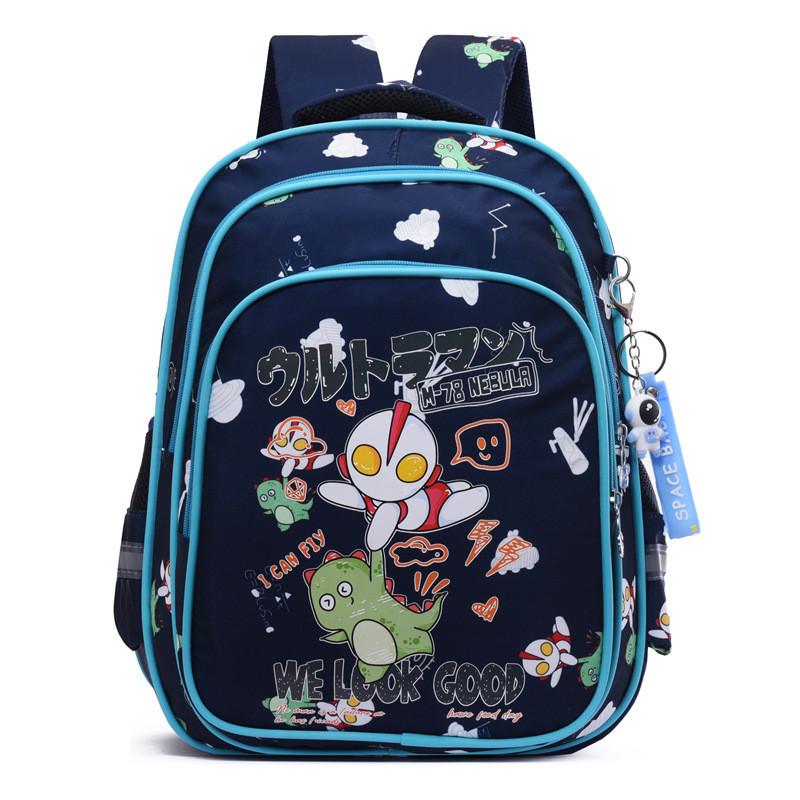 Adorable Cartoon Large Capacity Lightweight Oxford Cloth Backpack For Grades 1-4