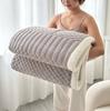 New Solid Color Multifunctional Double Layer Tafurong Blanket Lamb Wool Blanket Thickened Warm Leisure Office Nap Blanket