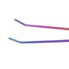 Stainless Steel Aquarium Tweezers 27cm Length Curved Design Fish Tank Tweezers Long Tweezers Rainbow Planted Tongs