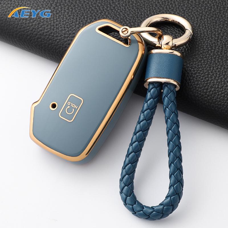 New Tpu Car Key Cover Case Shell Fob For Kia Ceed Cerato Forte Niro Seltos Sorento Soul Sportage Telluride K5 Auto Accessories