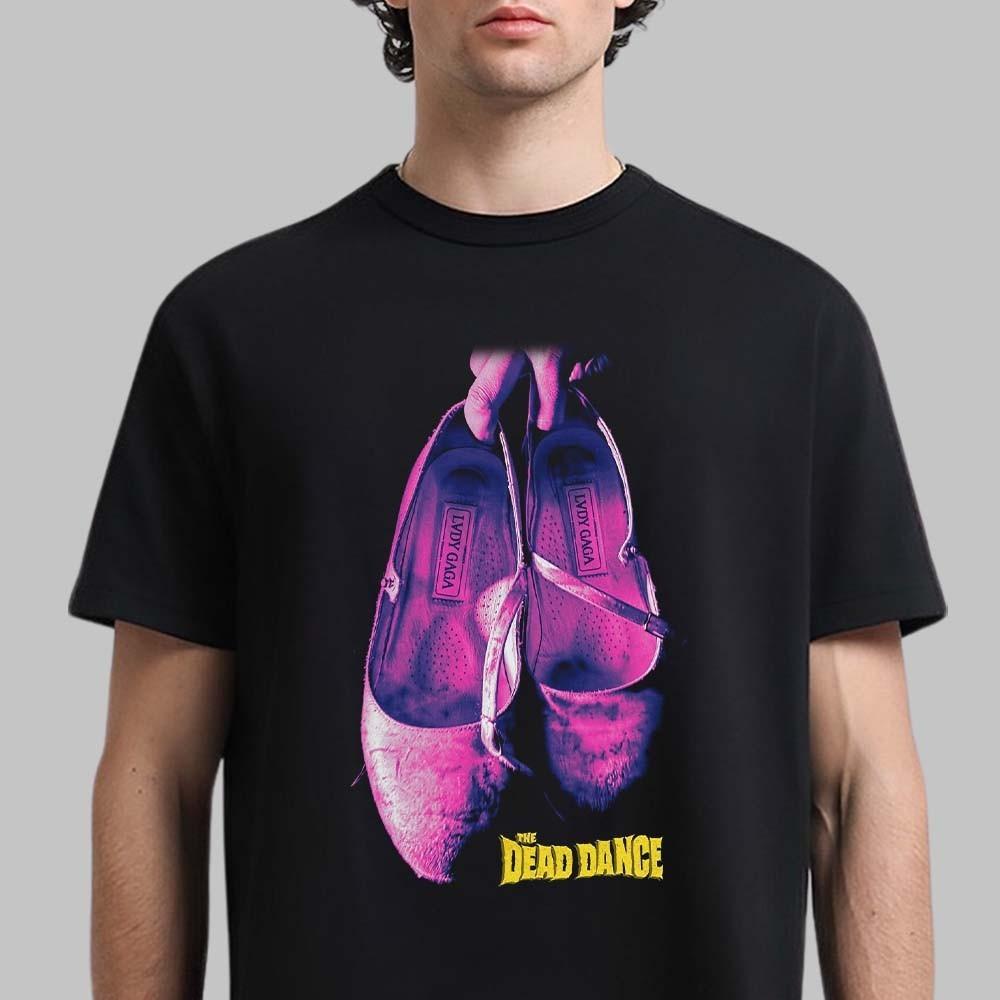 Lady Gaga The Dead Dance New Single From Wednesday Cover Art Unisex T-Shirt Gift XXXXL