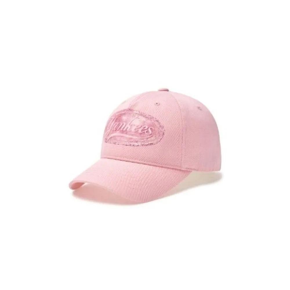[MLB] Cap GQC 7ACPVT35N-50PKM Round Curved Ball Cap New York Yankees F3