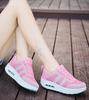 Manantiaar Women's Sneakers, Platform Shoes, Pink, Size 23, Breathable, Washable, for Training and Fitness, Size 23.0cm