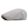 Summer Men's Mesh Breathable Shade Forward Hat Quick Drying British Cap Fashion Beret Women's Newsboy Hat