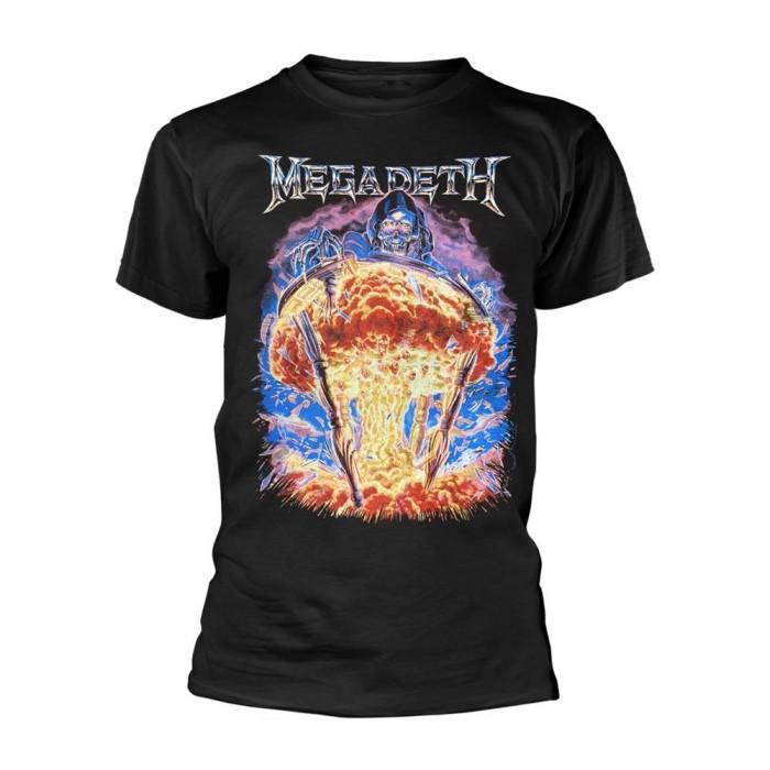 Megadeth Unisex Adult Bomb Splatter T-Shirt