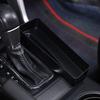 Black ABS Central Gear Shift Back Storage Box Tray For Subaru Forester 13-18