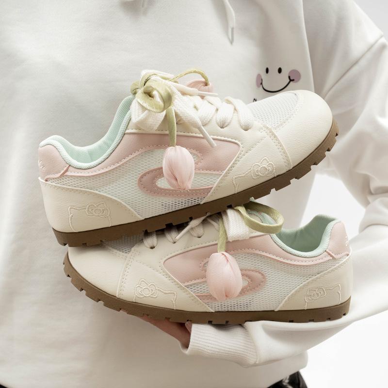 Xiaohua Dexun shoes summer mesh breathable student cute fairy wind casual shoes