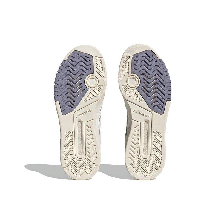 Adidas Originals Drop Step Low Comfortable Trendy Lightweight Durable Low-Top Skate Shoes Women Sneakers White Green Purple IE1834