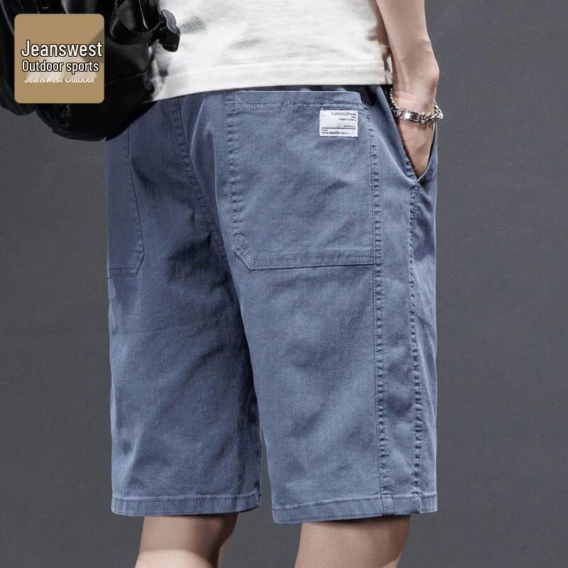 Jeanswest Men s Summer Outdoor Casual Shorts M синий