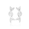 Oly2u Neuron Earrings for Women Anatomy Neuron Stud Earrings Life Tree Biology gift for men girl