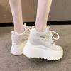 Fashion Autumn Chunky Sneakers Fashion Women Shoes Breathable Female Sport Shoes Casual 10CM Platform Sneakers Woman Zapatillas De Mujer