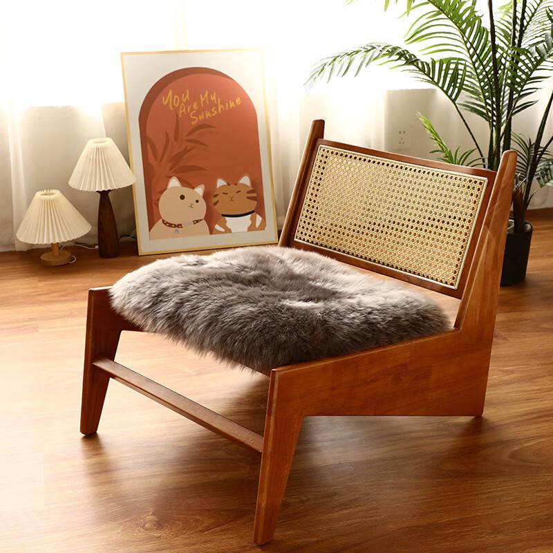 Handun Square Wool Seat Cushion