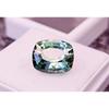 Natural Parti Sapphire Green Cushion Cut 5-6 Ct Beautiful Certified Gemstone