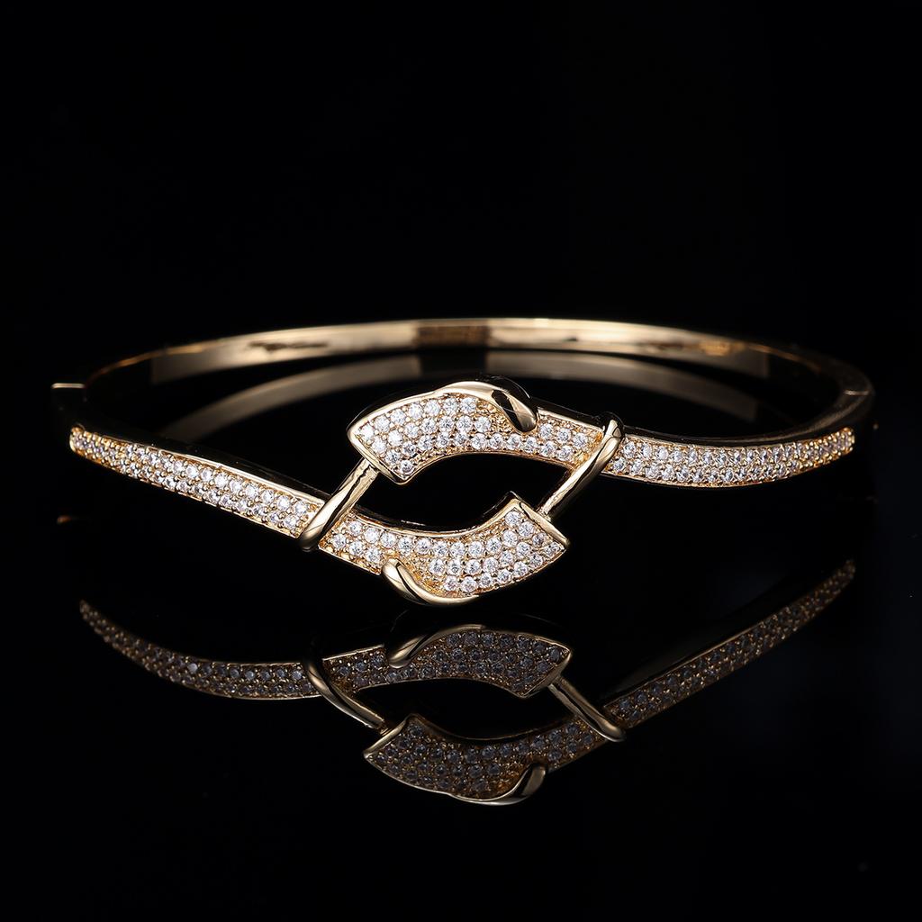 Korean Style Ins Style Simple and Fashionable Women's Zircon Matching Jewelry Bracelet