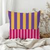 Luxury Fashion Striped Design Colors Pillow Case Bedroom Sofa Living Room Backrest Decoration Square Cushion Nap Time