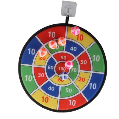 Zestaw do gry w rzutki z 8 kulkami Kolorowa rzutka z włókniny Gra w rzutki dla dzieci i dorosłych