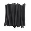 200 Psc Black Heat Shrinking Tube Set 2:1 Shrinking Ratio 10.4MPa 70 110 Celsius  Shrinkage Temp