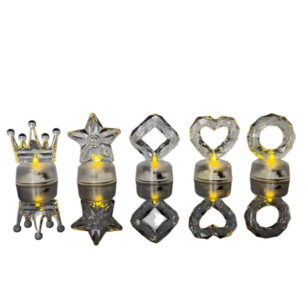 LED Romantic Candle Night Light for Cross-Border Decoration and Creative Ornaments