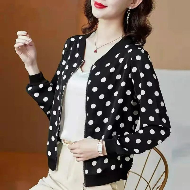 Summer Sun Protection Clothing Women's Loose Summer Middle-aged Short Jacket Female Mother Fashion Large Size Western Style Cardigan Top